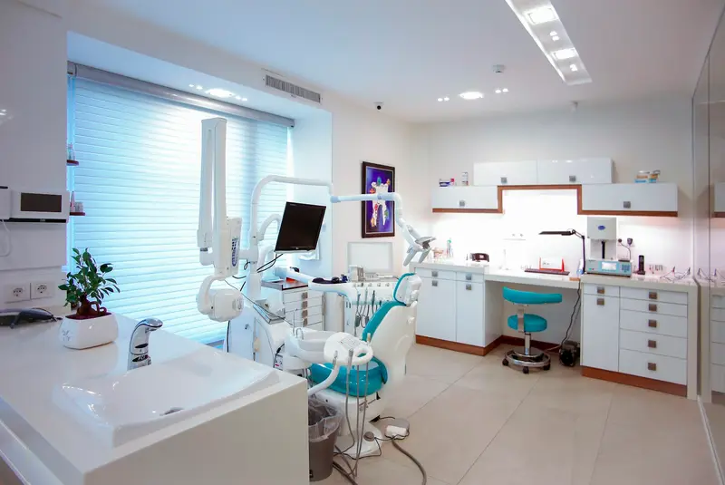 Clean and modern treatment room