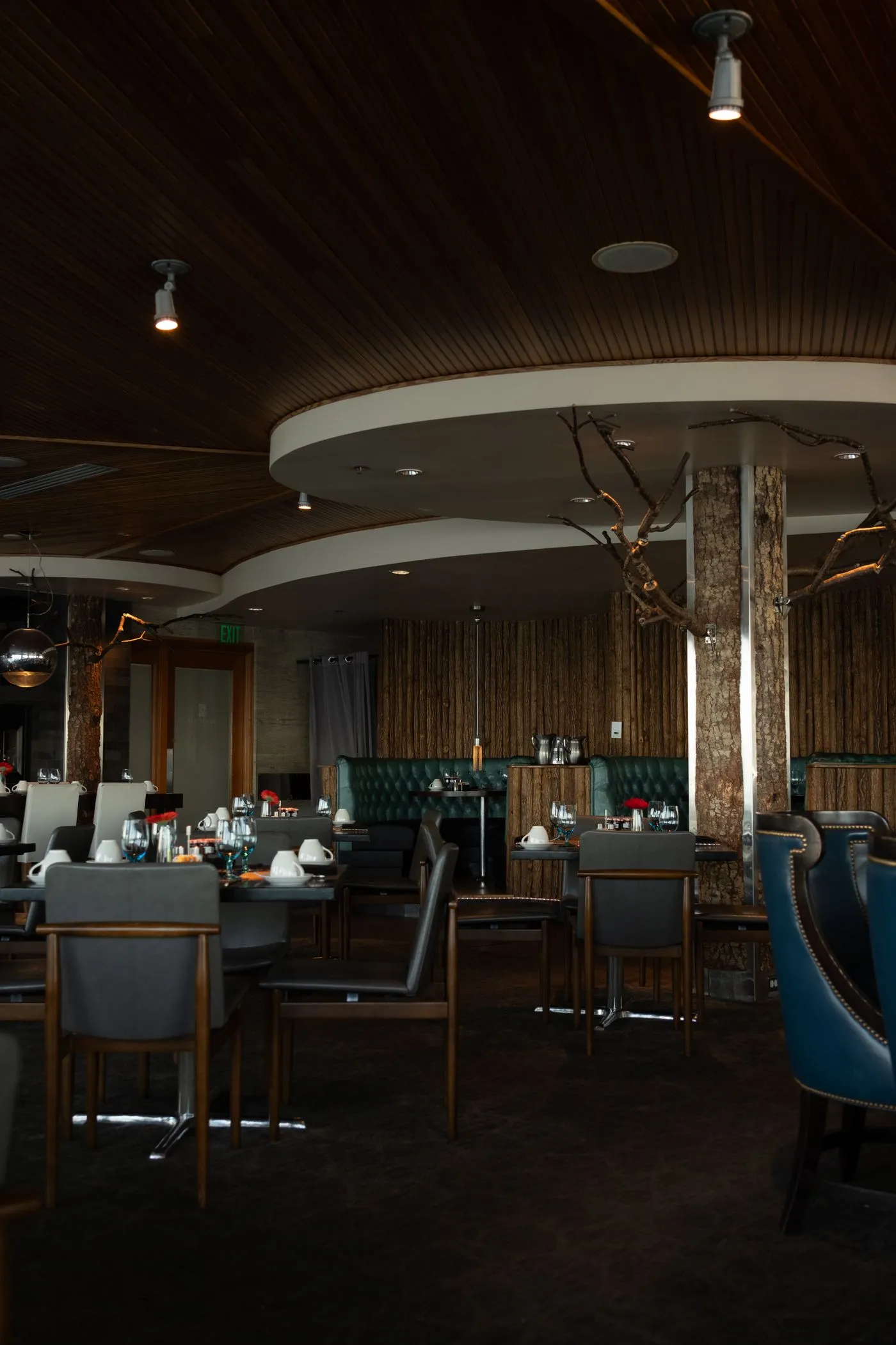 The full dining room at Harvest Table