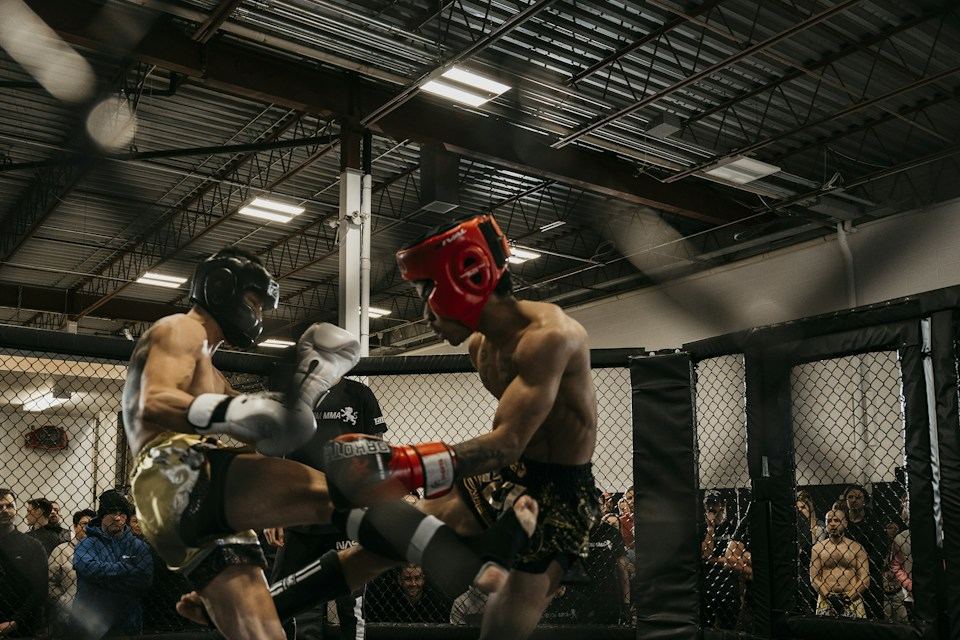 MMA Striking training