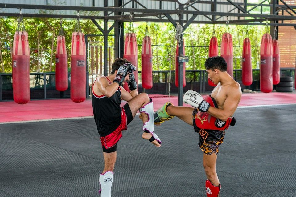 Muay Thai training