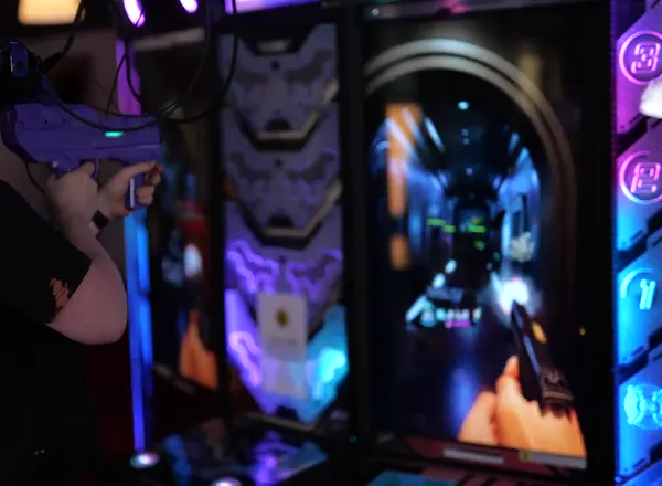 Arcade Royalty party package at Neon Arcade